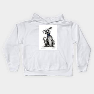 Bisuit the dog Kids Hoodie